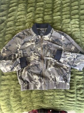 Love Tree Camo Bomber Jacket